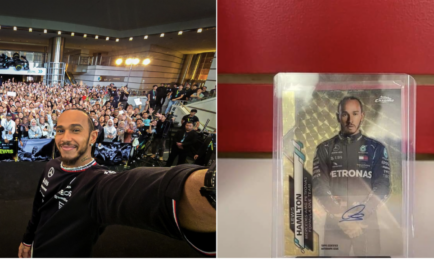 Lewis Hamilton Trading Card Sold For USD1 Million